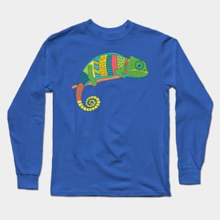 Funny Chameleon Long Sleeve T-Shirt